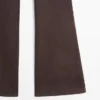 Pantalon évasé ciré Pantalon évasé ciré
