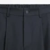 Pantalons ample en mélange de laine avec pinces Pantalons ample en mélange de laine avec pinces
