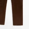 Pantalons courts en cuir suédé avec cordons de serrage Pantalons courts en cuir suédé avec cordons de serrage