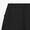 Pantalons en mélange de laine avec détails de coutures Pantalons en mélange de laine avec détails de coutures