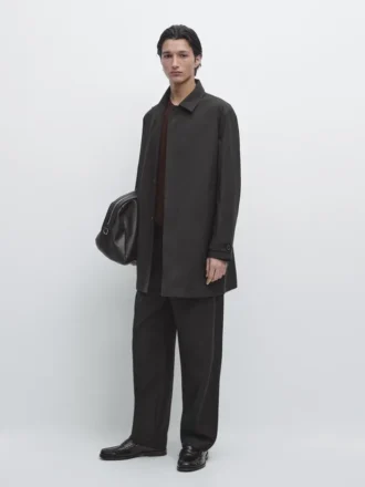 Parka en tissu technique léger