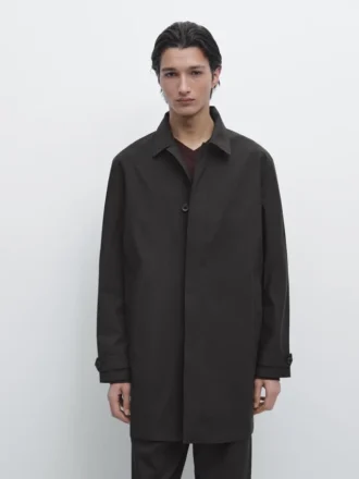 Parka en tissu technique léger