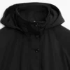 Parka longue en tissu technique Parka longue en tissu technique