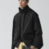 Parka longue en tissu technique Parka longue en tissu technique