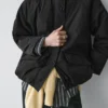Parka longue en tissu technique Parka longue en tissu technique
