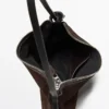 Petit sac en cuir suédé refendu Petit sac en cuir suédé refendu
