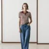 Polos en coton avec détails rayés Polos en coton avec détails rayés