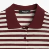 Polos en coton avec détails rayés Polos en coton avec détails rayés