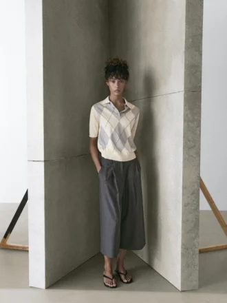 Polos en maille argyle