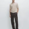 Polos en maille à col en V