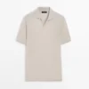 Polos en maille à col en V