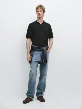 Polos en maille torsadée