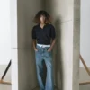 Polos en tricot mélangé laine