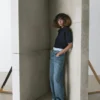 Polos en tricot mélangé laine