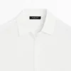 Polos à manches longues en piqué avec patte de boutonnage Polos à manches longues en piqué avec patte de boutonnage