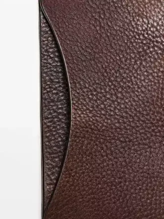 Porte-cartes en cuir nappa