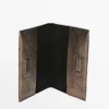 Porte-passeport en cuir nappa Porte-passeport en cuir nappa