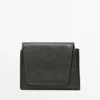 Portefeuille en cuir nappa Portefeuille en cuir nappa