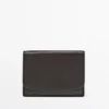 Portefeuille en cuir nappa Portefeuille en cuir nappa