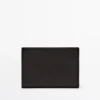 Portefeuille horizontal en cuir nappa Portefeuille horizontal en cuir nappa