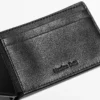Portefeuille horizontal en cuir nappa Portefeuille horizontal en cuir nappa