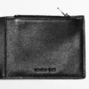 Portefeuille horizontal en cuir nappa avec porte-monnaie Portefeuille horizontal en cuir nappa avec porte-monnaie