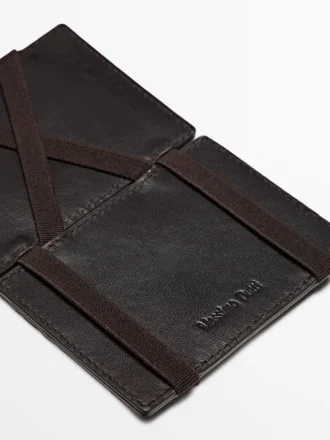 Portefeuille « Magic » en cuir nappa