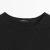 Pull avec détails en dentelle contrastée Pull avec détails en dentelle contrastée