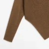 Pull-cape asymétrique en maille Pull-cape asymétrique en maille