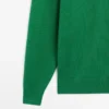 Pull à col polo en tricot de coton