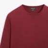 Pull à col rond en tricot de coton