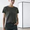 Pull court en tricot d&rsquo;alpaga et de laine