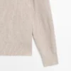 Pull en coton à col Henley
