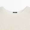 Pull en coton mélangé ajouré