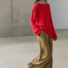 Pull en maille asymétrique Pull en maille asymétrique