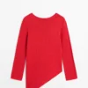 Pull en maille asymétrique Pull en maille asymétrique