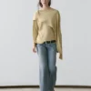 Pull en maille avec détail écharpe Pull en maille avec détail écharpe