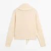 Pull en maille avec détail écharpe Pull en maille avec détail écharpe