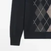 Pull en maille avec motif argyle Pull en maille avec motif argyle