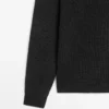 Pull en maille à col montant avec fermeture éclair Pull en maille à col montant avec fermeture éclair