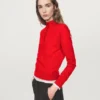 Pull en maille à col roulé boutonné Pull en maille à col roulé boutonné