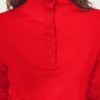 Pull en maille à col roulé boutonné Pull en maille à col roulé boutonné