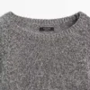 Pull en maille de coton mélangé Pull en maille de coton mélangé