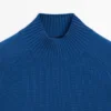 Pull en maille de coton mélangé Pull en maille de coton mélangé