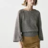 Pull en maille de coton mélangé Pull en maille de coton mélangé