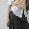 Pull en maille de coton mélangé Pull en maille de coton mélangé
