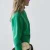 Pull en maille de coton mélangé Pull en maille de coton mélangé