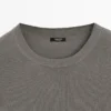Pull en maille de coton mélangé Pull en maille de coton mélangé