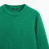 Pull en maille de coton mélangé Pull en maille de coton mélangé