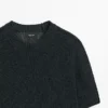 Pull en maille à manches courtes Pull en maille à manches courtes